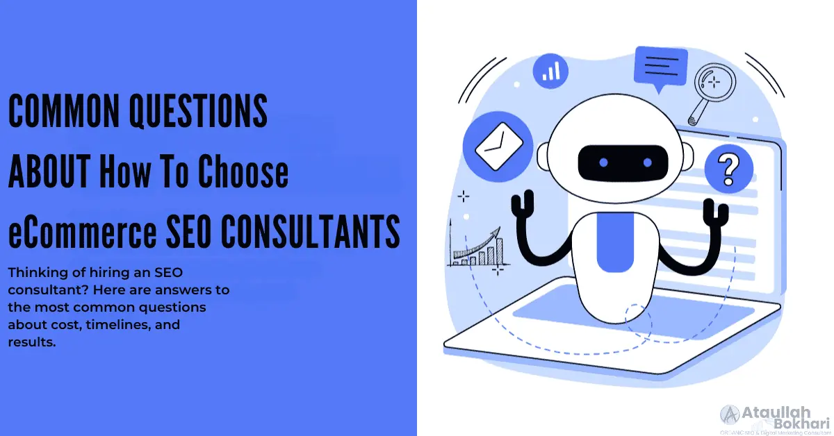 FAQ illustration - How to Choose SEO Consultant