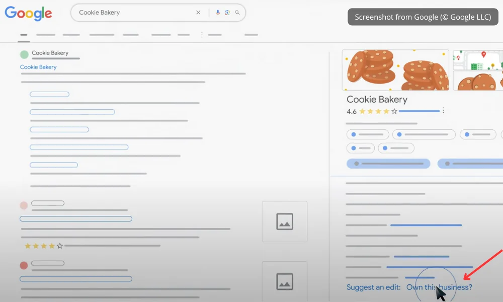Locate your existing Google Business Profile in Maps or Search