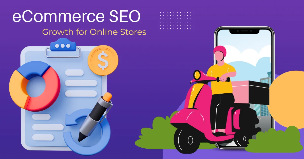 eCommerce SEO showing how store structure and strategy support sustainable growth