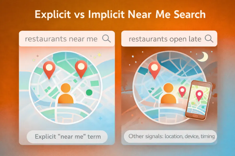 how google understands near me search terms