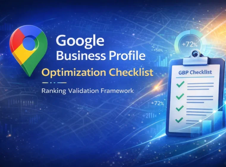 Google Business Profile Optimization Checklist – Ranking Validation Framework visual overview