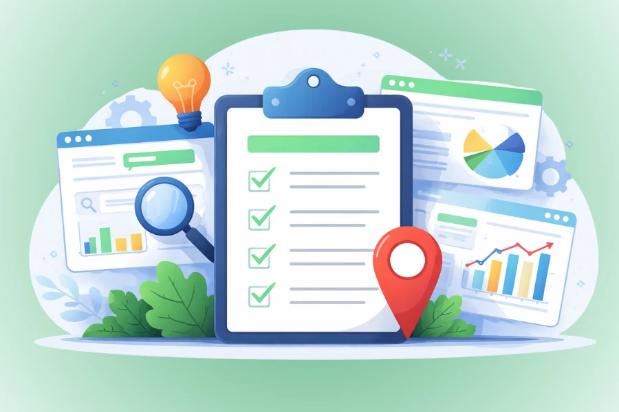 Website optimization checklist for local SEO